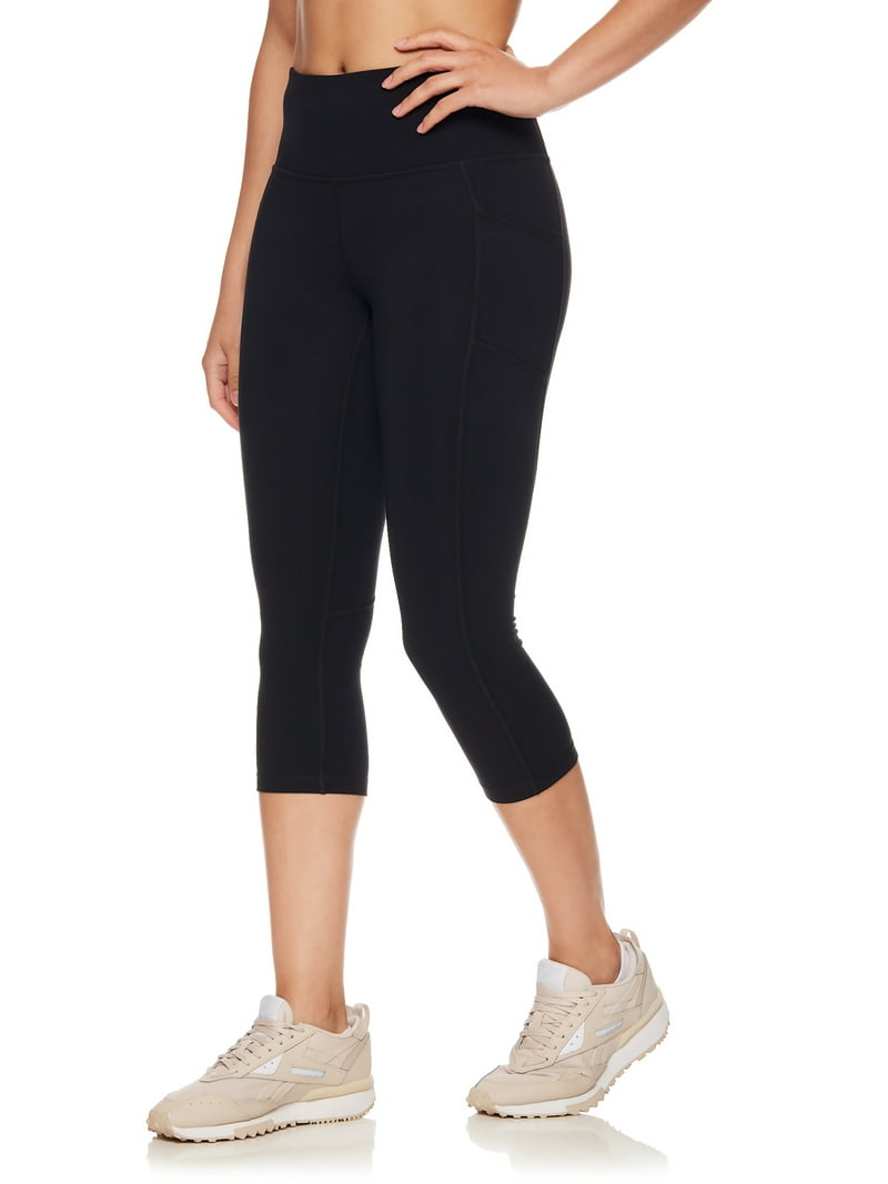 Reebok Women's and Women's Plus Everyday High Rise Capri Leggings
