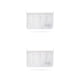 thumbnail image 3 of Injueey Bolsa de malla de almacenamiento para refrigerador, clasificación de compartimento doble, organizadores de aperitivos y alimentos, Blanco 1 PC 2Conjunto, 3 of 6