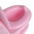 thumbnail image 6 of Nuby My Real Potty Training Toilet with Life-like Flush Button and Sound, Pink, 6 of 10