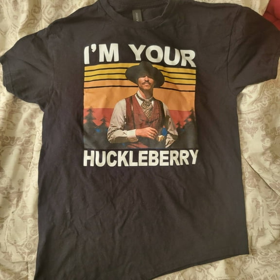 Doc Holliday I'm Your Huckleberry Sunset Vintage T-Shirt, Doc Holiday Cowboy Tombstone T-Shirt