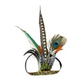 thumbnail image 4 of Tocado de plumas, tocado, vestido elegante, diadema para mujer, diadema de inspiración india, tocado para carnaval, Festival, Cosplay , para niños, 4 of 8