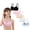 A-5 pack, variant on Big Girls Cotton Training Bra Wireless Light Padded Seamless Comfort Teen Bras Adjustable Straps Back Closure Soft Edge Stretchy Smooth Breathable 10-16 Years