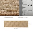 thumbnail image 4 of Pure Era 8" x 30" Carpet Stair Treads Protector Cover Indoor Non Slip Self Adhensive Tape Free Set of 12 (Khaki Mini Diamond Trellis), 4 of 10