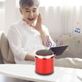 thumbnail image 4 of COFEST 5.0 Version Bluetooth Speaker Outdoor Mini Speaker Portable Metal Gift Battery Capacity 500mah Wireless Bluetooth Red, 4 of 6