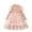 Pink, variant on PINQI Warm Clothes for Little Toddler Girl Long Sleeve Sweater Tulle Patchwork Princess Dress for 1 To 7 Years 2024 Fall Winter Clothes(Yellow,6-7 Years)