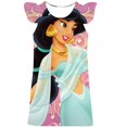 thumbnail image 1 of Vestido de jazmín de Disney a la moda, vestidos de dibujos animados para niños, vestido bonito de cumpleaños, disfraz de chico, vestido de princesa jazmín para niñas 2- 10T7T Gao Jinjia LED, 1 of 2