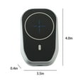 thumbnail image 3 of LSLJS 15W Car-shaped Car Magnetic Wireless Charger Magnetic Bracket Compact High Temperature Resistance, Phone Holder, 3 of 7