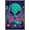 Barnwood Framed Version, variant on Shawna Stewart - Space Watcher Alien Wall Poster, 14.725" x 22.375"