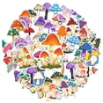 thumbnail image 2 of 35pcs-50pcs Colorful Sticker Pack Mushroom Stationery Stickers Cute Graffiti Decals for Luggage Laptop Suitcase, 2 of 9