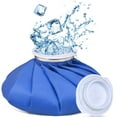 thumbnail image 2 of Ice Packs for Injuries Reusable, Ice Bags Hot Water Bag for Hot & Cold Therapy and Pain Relief with Cover, No-Leak Elastic Breathable Ice Bag, Blue Size 6", 2 of 7