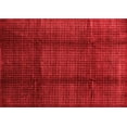 thumbnail image 1 of Ahgly Company Indoor Rectangle Abstract Red Contemporary Area Rugs, 7' x 9', 1 of 4