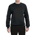 thumbnail image 2 of Parks and Recreations Give Me All The Bacon and Eggs Pop Unisex Crewneck Graphic Sweatshirt, Black, Small, 2 of 3