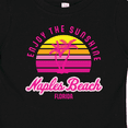 thumbnail image 4 of Inktastic Summer Enjoy the Sunshine Naples Beach Florida in Pink Boys or Girls Baby T-Shirt, 4 of 5