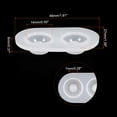 thumbnail image 2 of Molde Ocular de muñecas 14mm Ojo decorativo transparente silicona Unique Bargains, 2 of 6