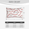 thumbnail image 6 of Haiem Pillowcase for Hair and Skin Queen - Baseballs Printed Soft Pillowcase with Envelope Closure-20"x30", 6 of 9