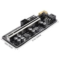 thumbnail image 4 of MasteelfCA 1 Set PCI-E Mining Adapter Card 6-Pin 1x to 16x PCI-E Adapter Accessory, 4 of 7