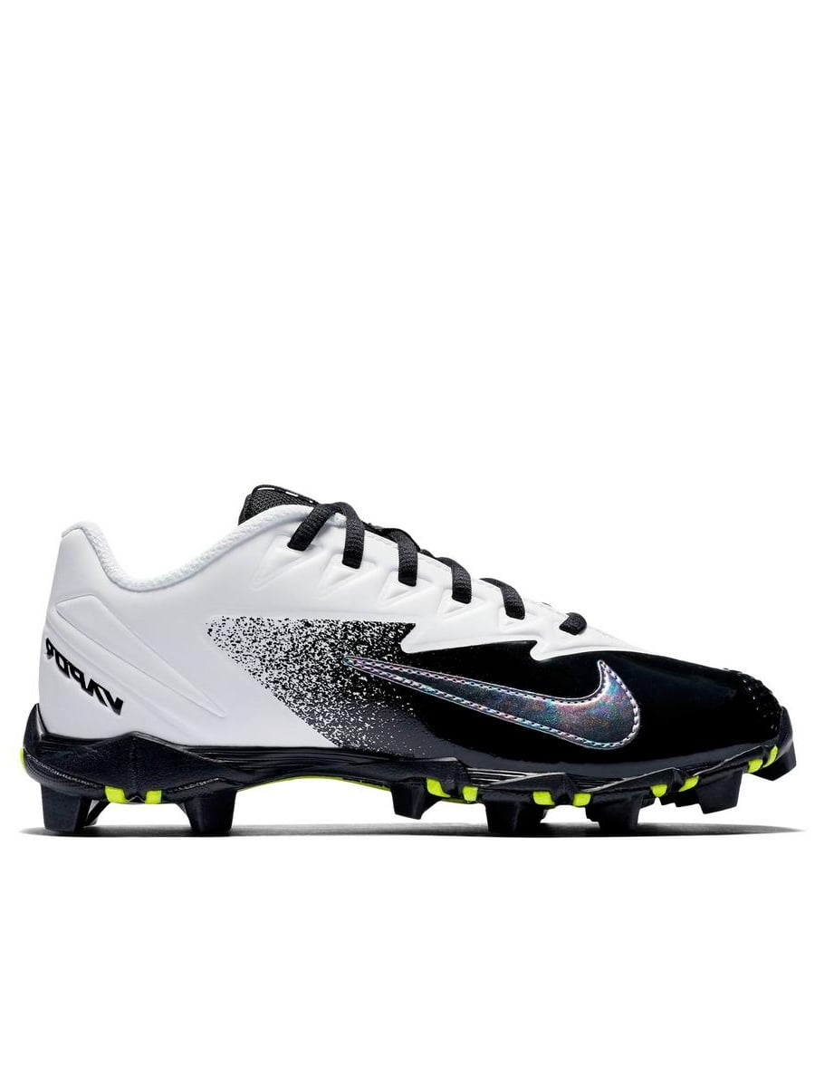 NIKE Kids VPR Ultrafly Keystone BG Black White Black Baseball