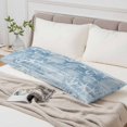 thumbnail image 6 of Coastal Coral Anchor Body Pillow Cover 20 x 60 Inch Decorative Pillow Cover Blue Starfish Summer Ocean Vintage Lumbar Pillowcase Seasonal Rectangle Cushion Case for Couch Sofa Bed Living Room, 6 of 9