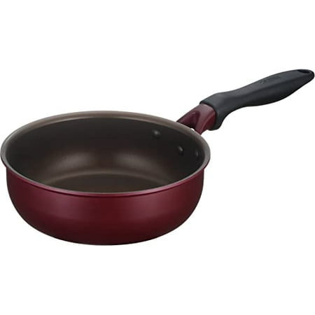 

Thermos Durable Series Stir Fry Pot 20cm Red IH Compatible KFH-020D R