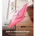 thumbnail image 7 of Fintie Vertical Stand Case for iPad 11th Generation 11-inch (A16, 2025) & iPad 10th Generation 10.9-inch (2022) – Magnetic Multi-Angle Case with Clear Back & Pencil Holder, Pink, 7 of 7