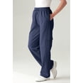 thumbnail image 4 of Woman Within Plus Size Tall Better-Fleece Pull-On Cargo Sweatpants, 4 of 6