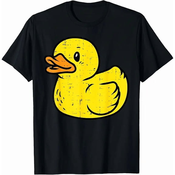 Rubber Duck Vintage Ducky Duckie Women Men T-Shirt