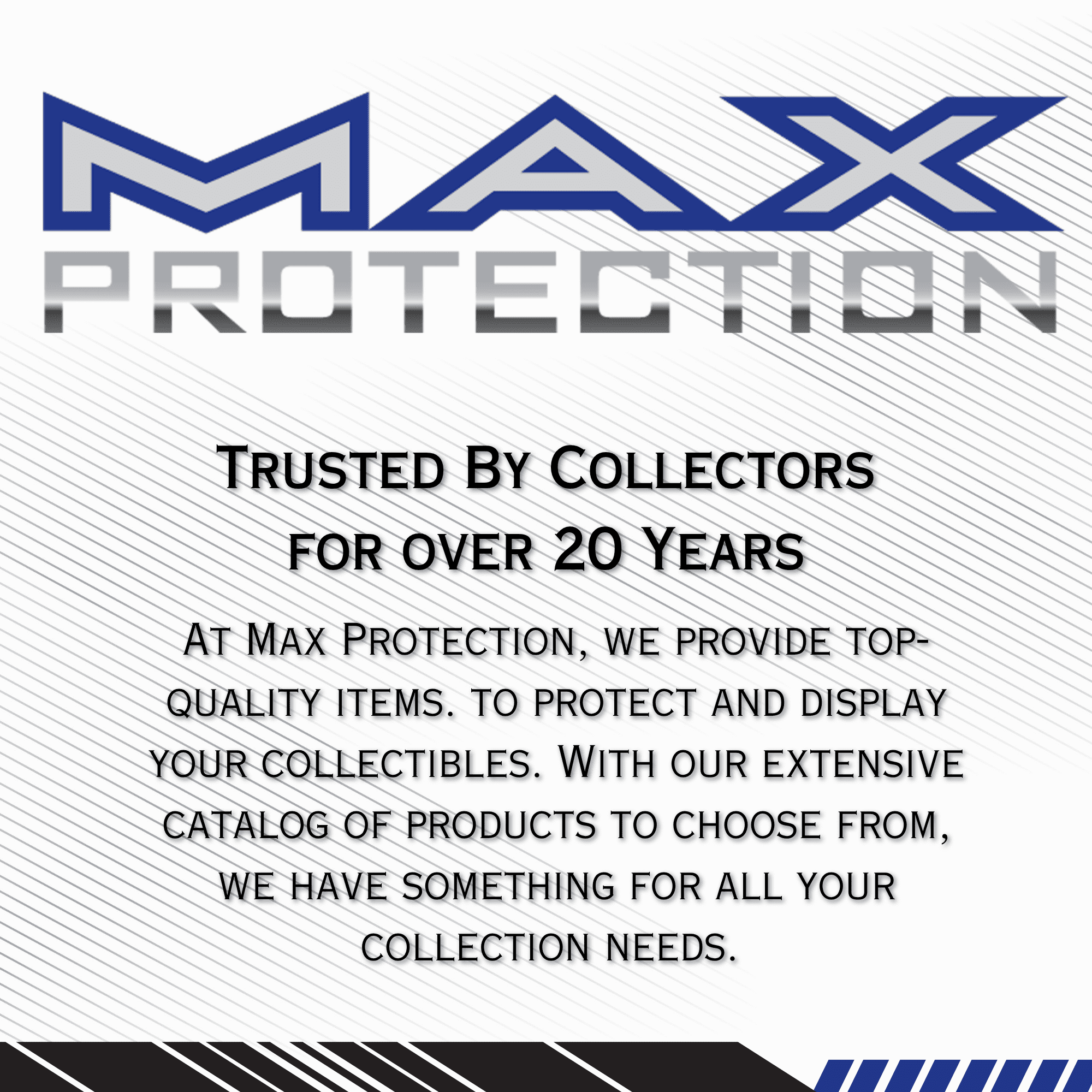 Max Protection Durable Trading Card Sleeves, 35pt Hard Plastic Protectors for Collectors, Sports & TCG Cards (1000 Count)