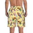 thumbnail image 3 of Naloa Beautiful Bright Birds And Flowers Men's Beach Shorts, Surfing shorts, Swim trunks, Quick Dry Swim Trunks for Surfing Beach Fun - X-Large, 3 of 9