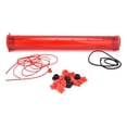 thumbnail image 2 of Bird Feeder, Transparent Bird Feeder Easy To Assemble Long Tube Design Easy To Fill  For Front Porches For Gardens For Terraces, 2 of 8