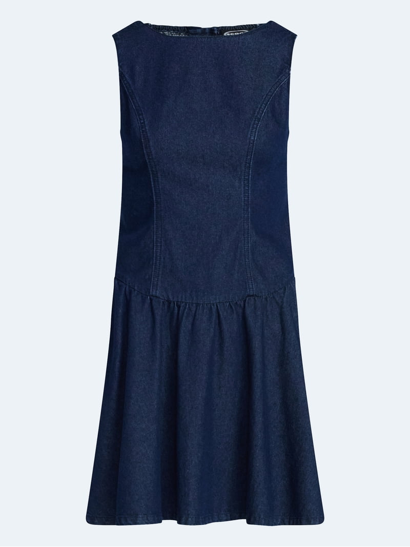 waist drop mini dress Dropwaist Halter Mini Dress main image 1