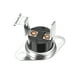 thumbnail image 3 of Interruptor de control de temperatura Uxcell Termostato 55掳C 10A Normal Abierto Paquete de 5, 3 of 5