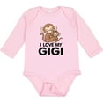 thumbnail image 3 of Inktastic I Love My Gigi Boys or Girls Long Sleeve Baby Bodysuit, 3 of 5