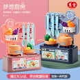 thumbnail image 3 of Children Mini Kitchen Toys Simulation Kitchen Utensils Cooking Set Girls Birthday Gift Brain Game Practicing Kitchen Skills, 3 of 8