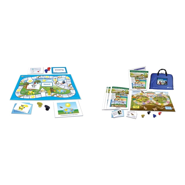 Kit combinado de juegos de preparación científica Casafoyer Weather & Ecosystems