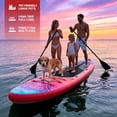 thumbnail image 5 of AISUNSS 10.6ft Inflatable Stand up Paddle Board with Full SUP Accessories, 5 of 10