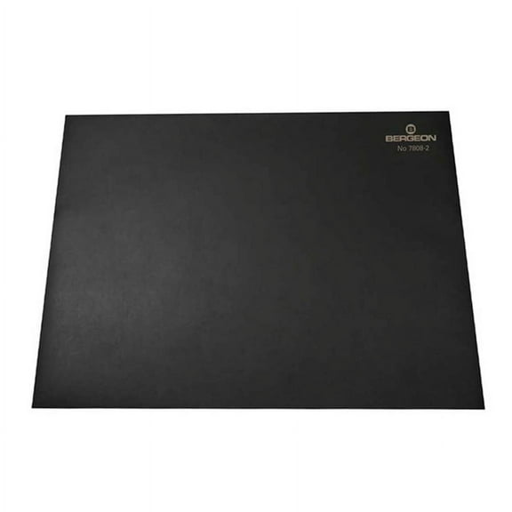 Bergeon 7808-N black mat watchmaker bench top, soft–anti-skid