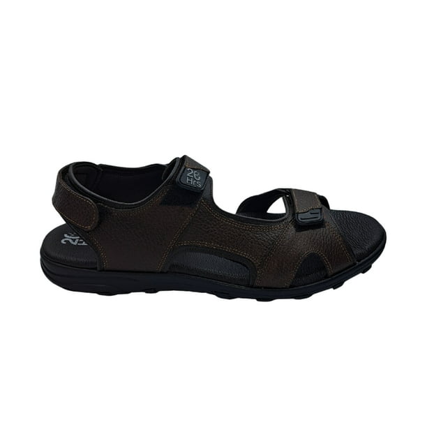 Sandalia Huarache 20 Horas Piel Color Café Caballero Modelo 405
