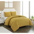 thumbnail image 2 of Nanshing Milly 3-Piece Solid Color Comforter Set Aqua - 3-Piece Full - Queen 3 Piece, 2 of 5