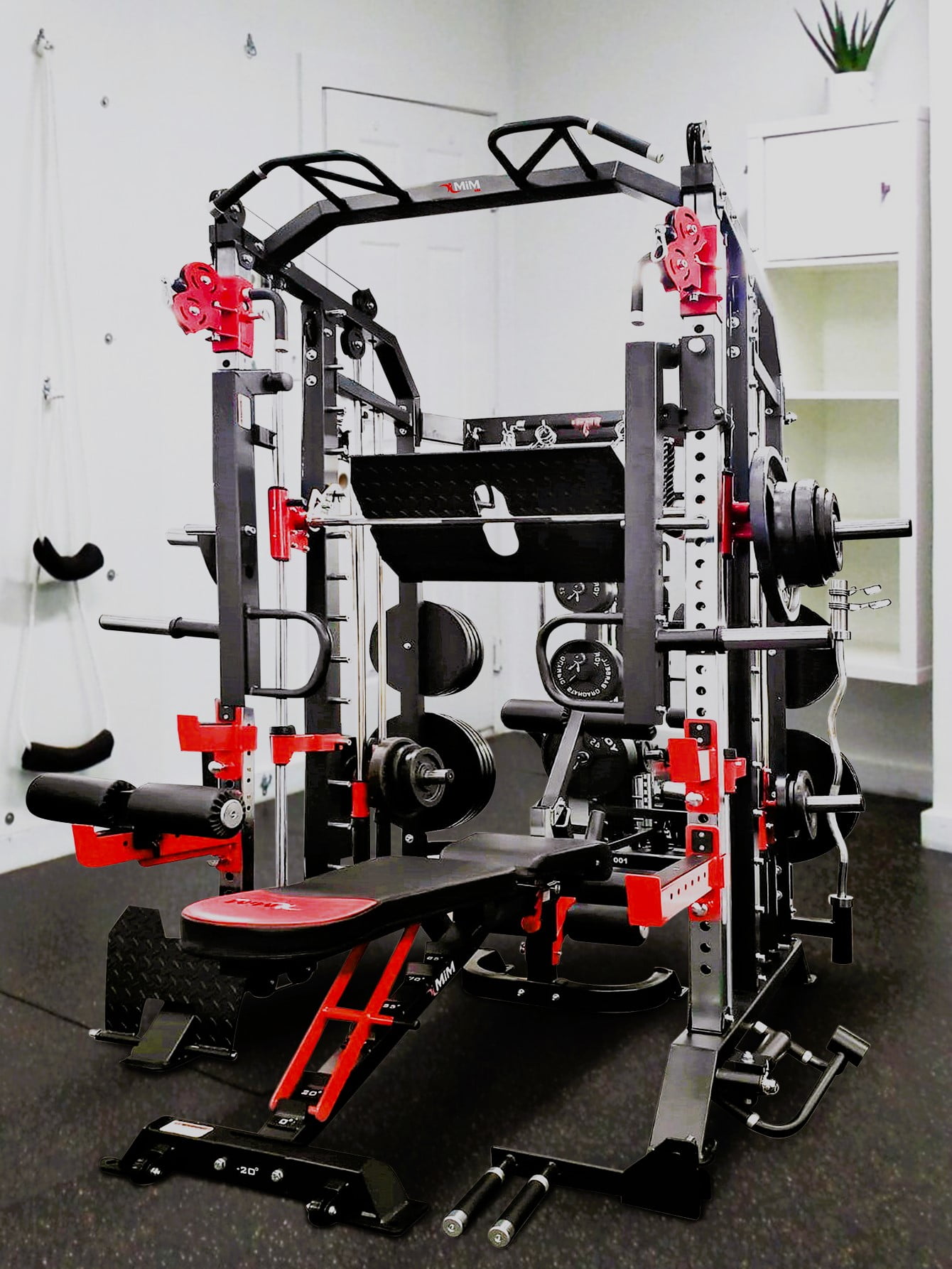 MiM USA Hercules 1001, Commercial All in One Gym Machine, Complete Attachments, Lifetime Warranty