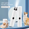 thumbnail image 4 of relayinert Electric Dog Nail Grinder Easy And Safe To For Pets White Compact And Portable, 4 of 6