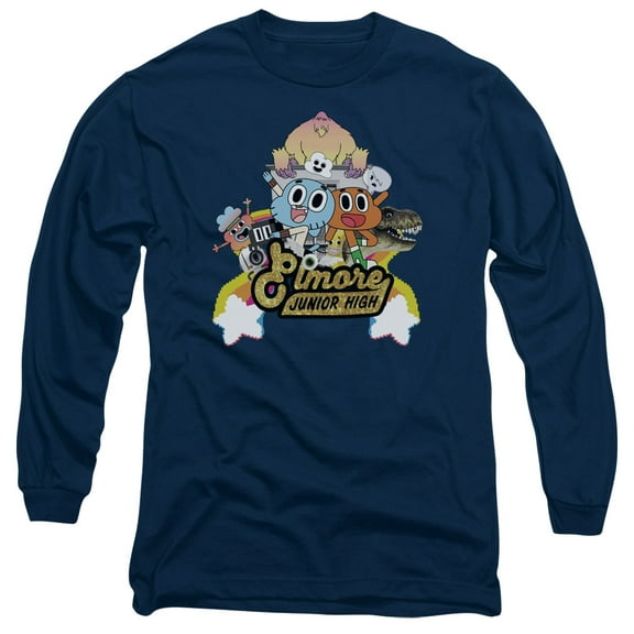 Amazing World Of Gumball - Elmore Junior High - Long Sleeve Shirt - X-Large