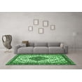 thumbnail image 3 of Ahgly Company Indoor Square Persian Emerald Green Traditional Area Rugs, 6' Square, 3 of 4