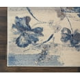thumbnail image 4 of Nourison Somerset Floral Ivory/Blue 2'6" x 4' Area Rug, (3x4), 4 of 5