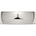 thumbnail image 3 of Stainless Steel Polished 8mm Half Round Band (Size 12) Made In China sr23-12, 3 of 5