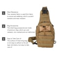 thumbnail image 3 of Mochila De La , Bolso Del Pecho De Los Hombres De La Correa De Hombro Ajustable Del Bolsillo Delantero Para Viajar Para Caminar, 3 of 7