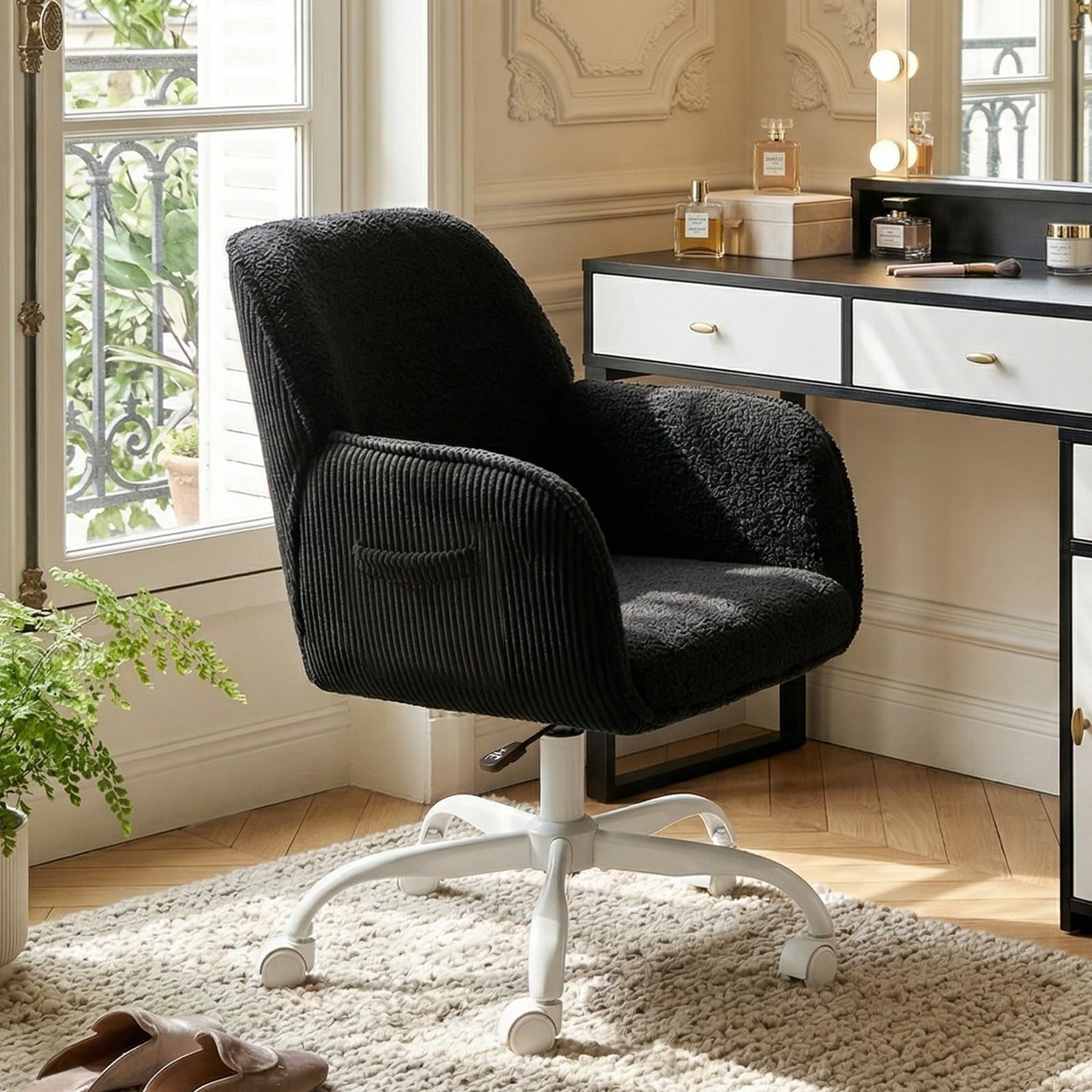 teddy fleece amp corduroy desk product