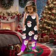 thumbnail image 2 of Combinaison Sans Manches Imprimés de Noël pour Bébé Fille 3-4 Ans, 2 of 5