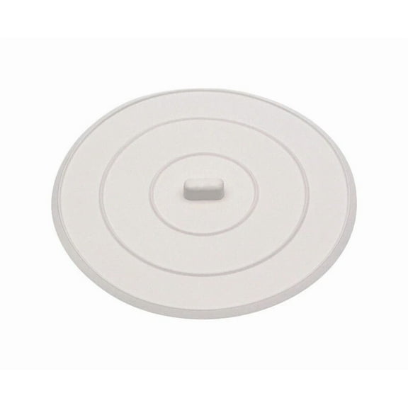 FORGE- Danco 9D00089042 White Rubber Flat Sink Stopper 5 Dia. In.