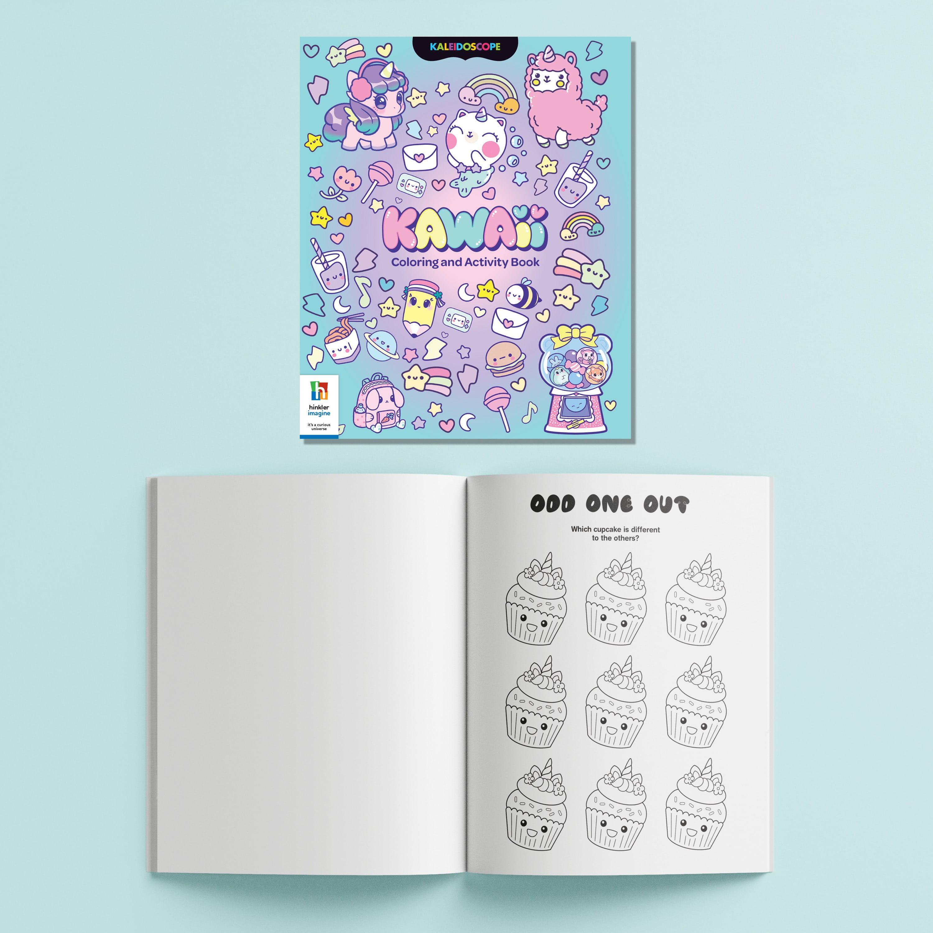Hinkler Kaleidoscope Kawaii Mini Activity Kit for Ages 6 and up