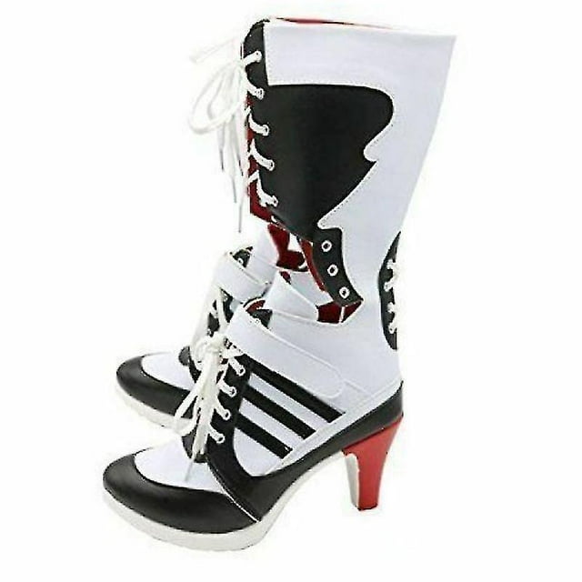 Harley Quinn Bottes à Talon Suicide Squad Chaussures Cosplay